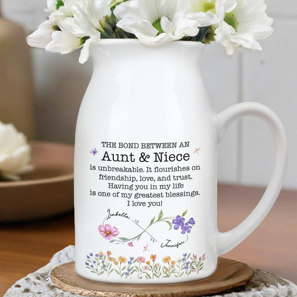 The Bond Between An Aunt & Niece, Flowers Design