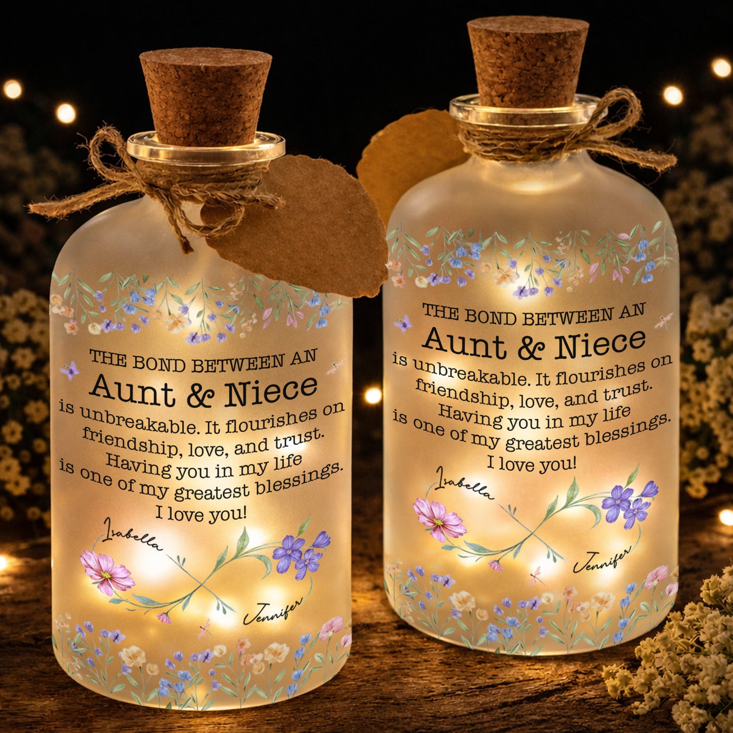 The Bond Between An Aunt & Niece, Flowers