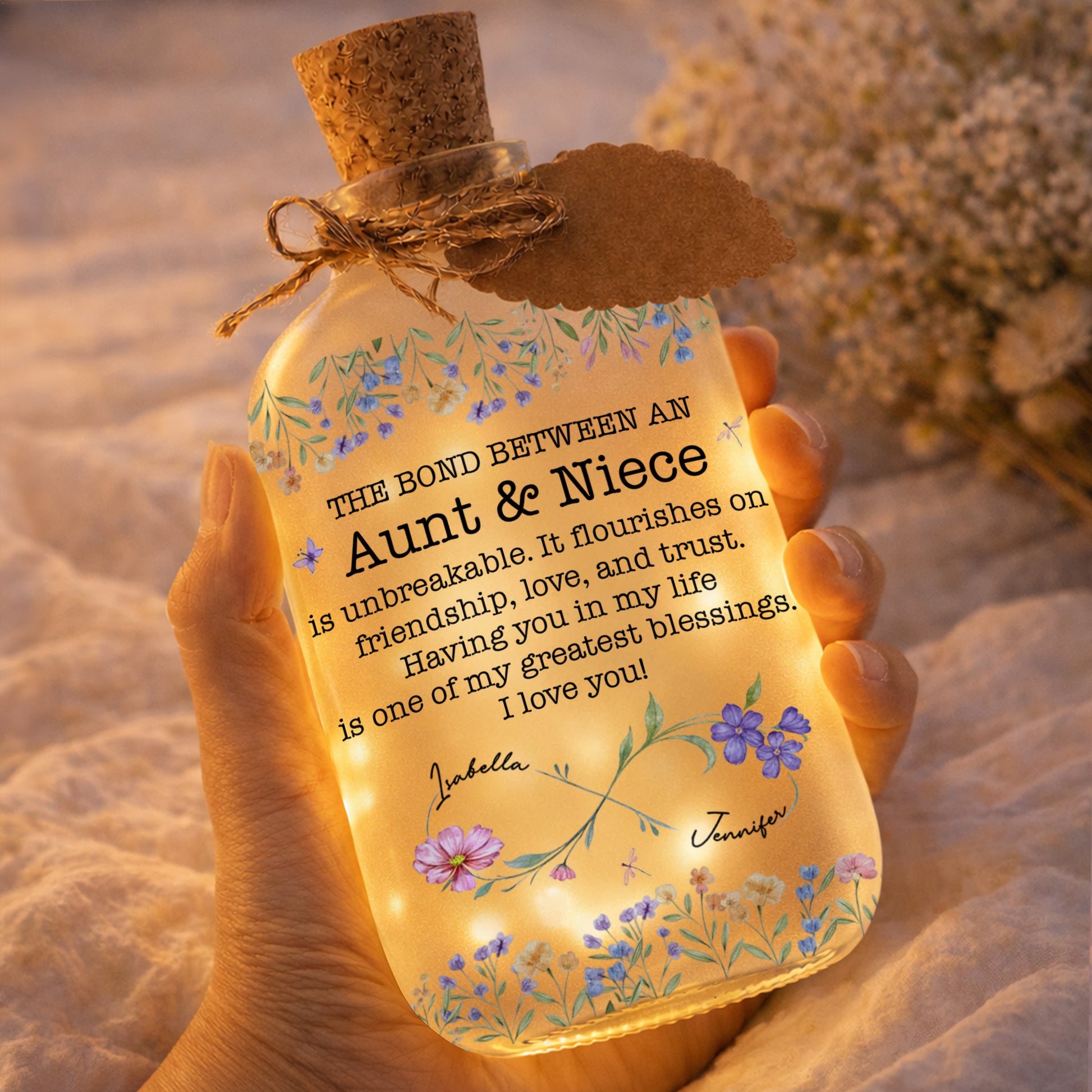 The Bond Between An Aunt & Niece, Flowers