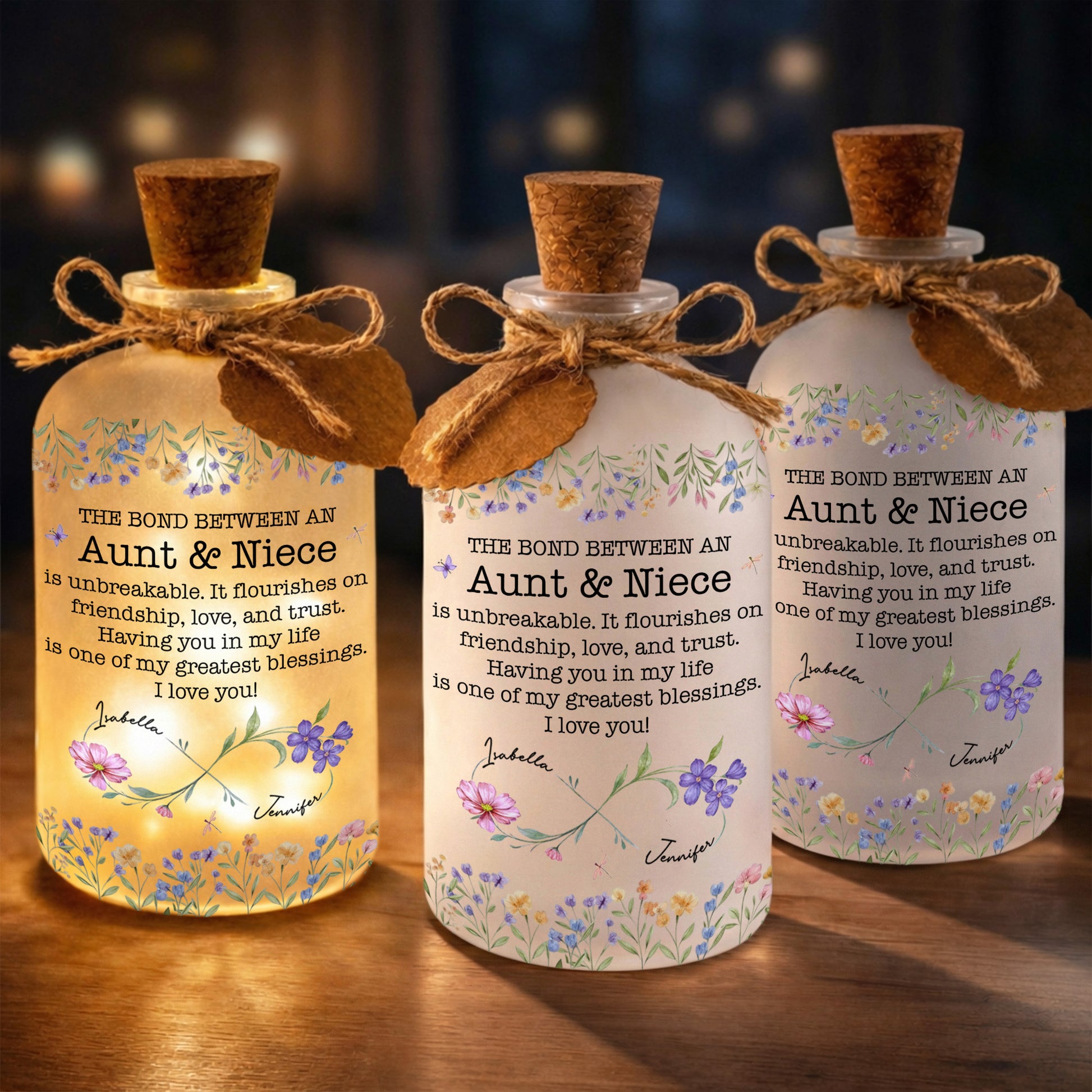 The Bond Between An Aunt & Niece, Flowers