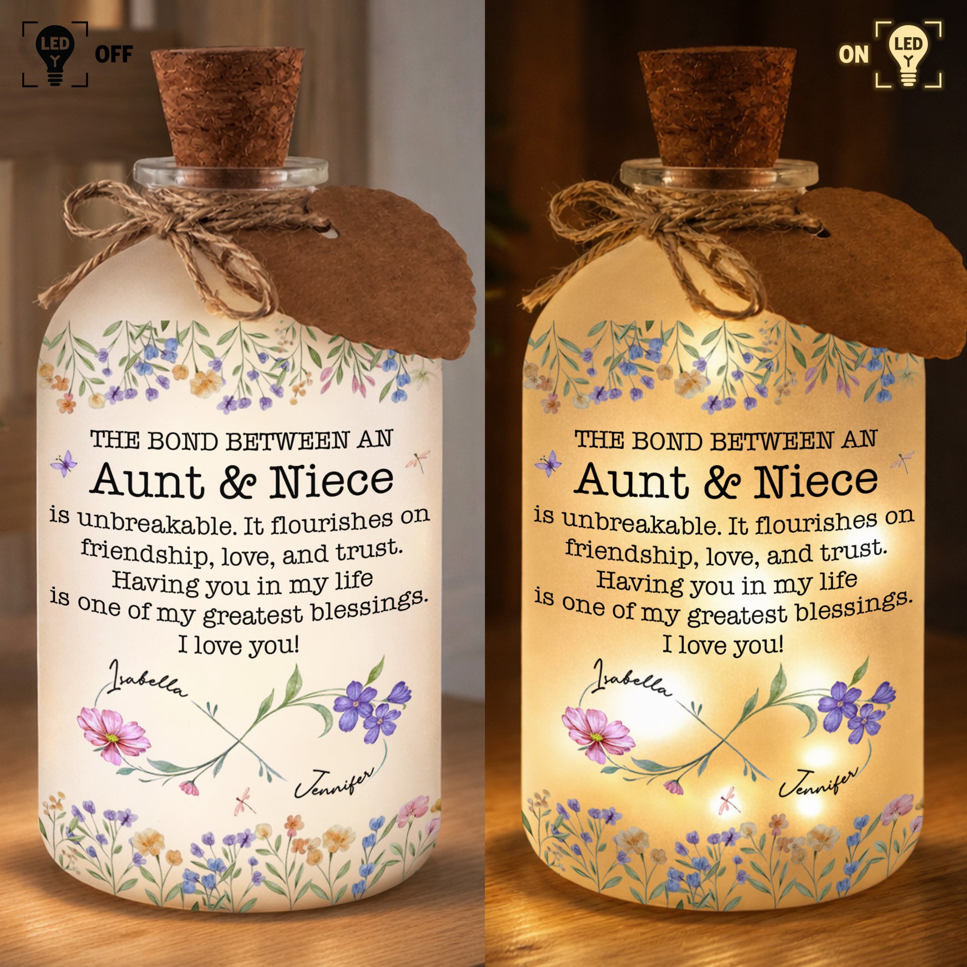 The Bond Between An Aunt & Niece, Flowers