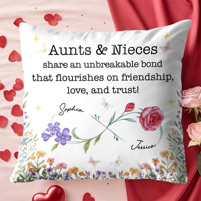 Aunts & Nieces Share An Unbreakable Bond, Flowers & Butterflies