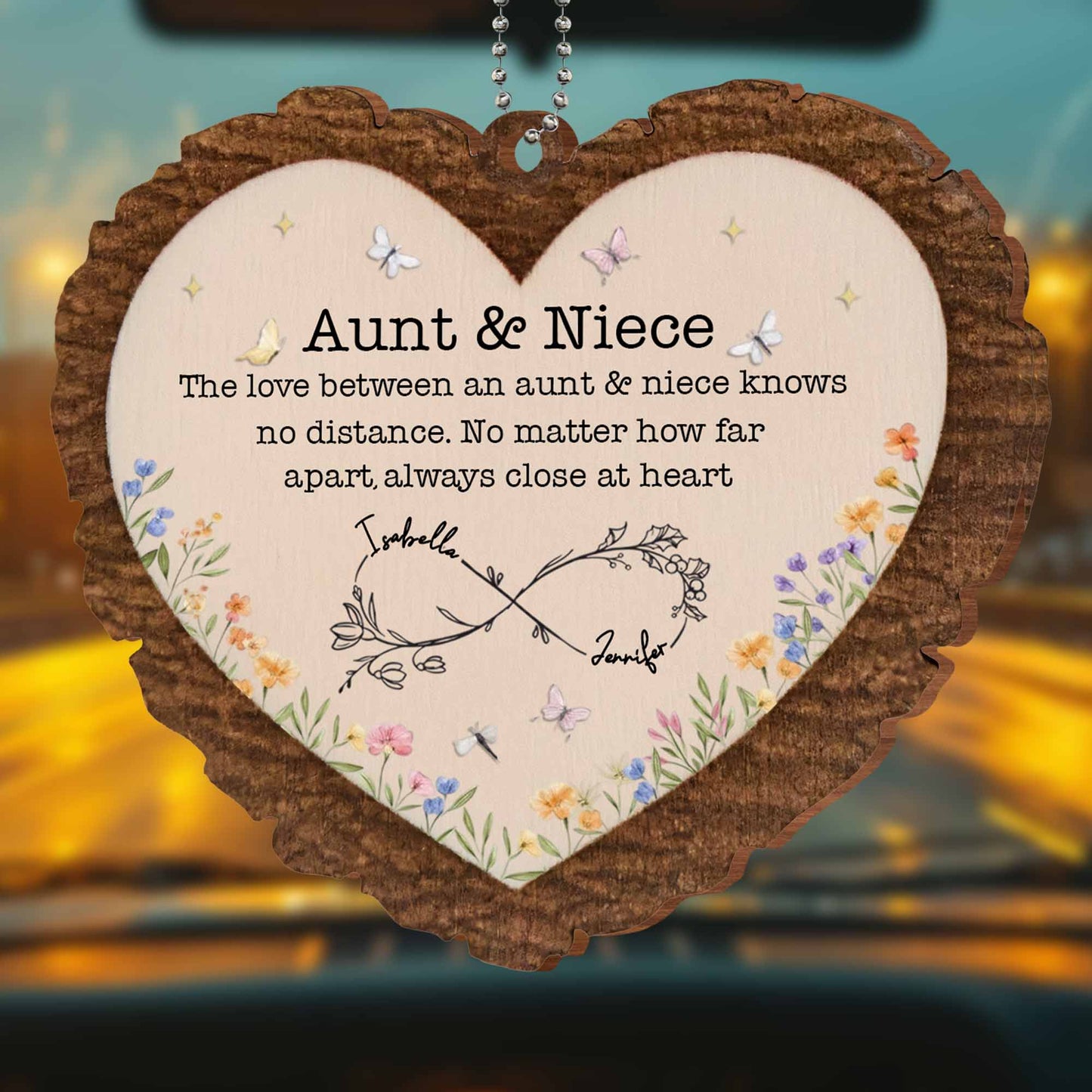 The Love Between an Aunt and Niece, Hearts and Flowers