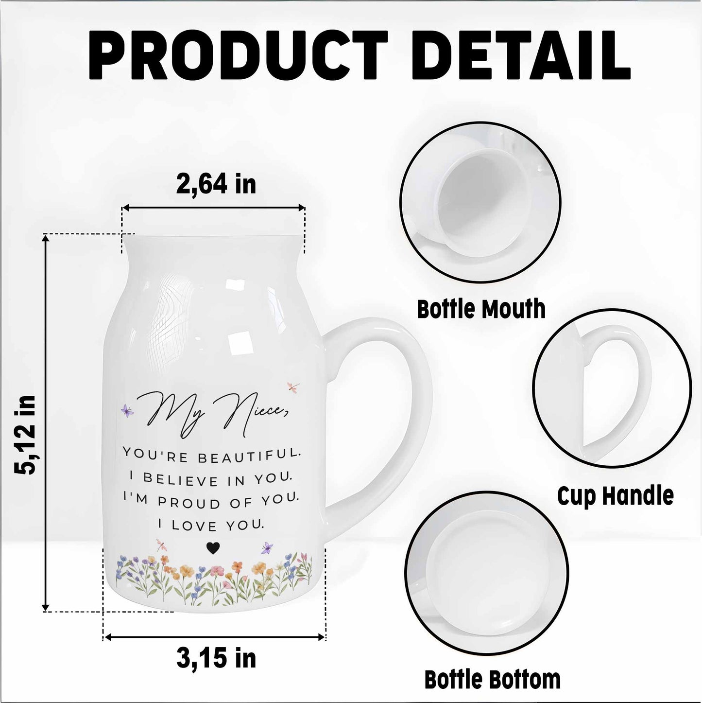 You're Beautiful, Believe In You, Flowers Heart Design