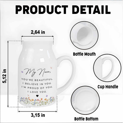 You're Beautiful, Believe In You, Flowers Heart Design