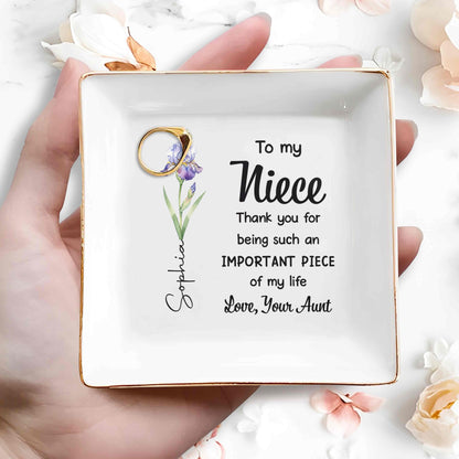 To My Niece, Thank You For Being An Important Piece