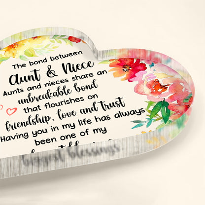 The Bond Between Aunt & Niece, Beautiful Floral Design