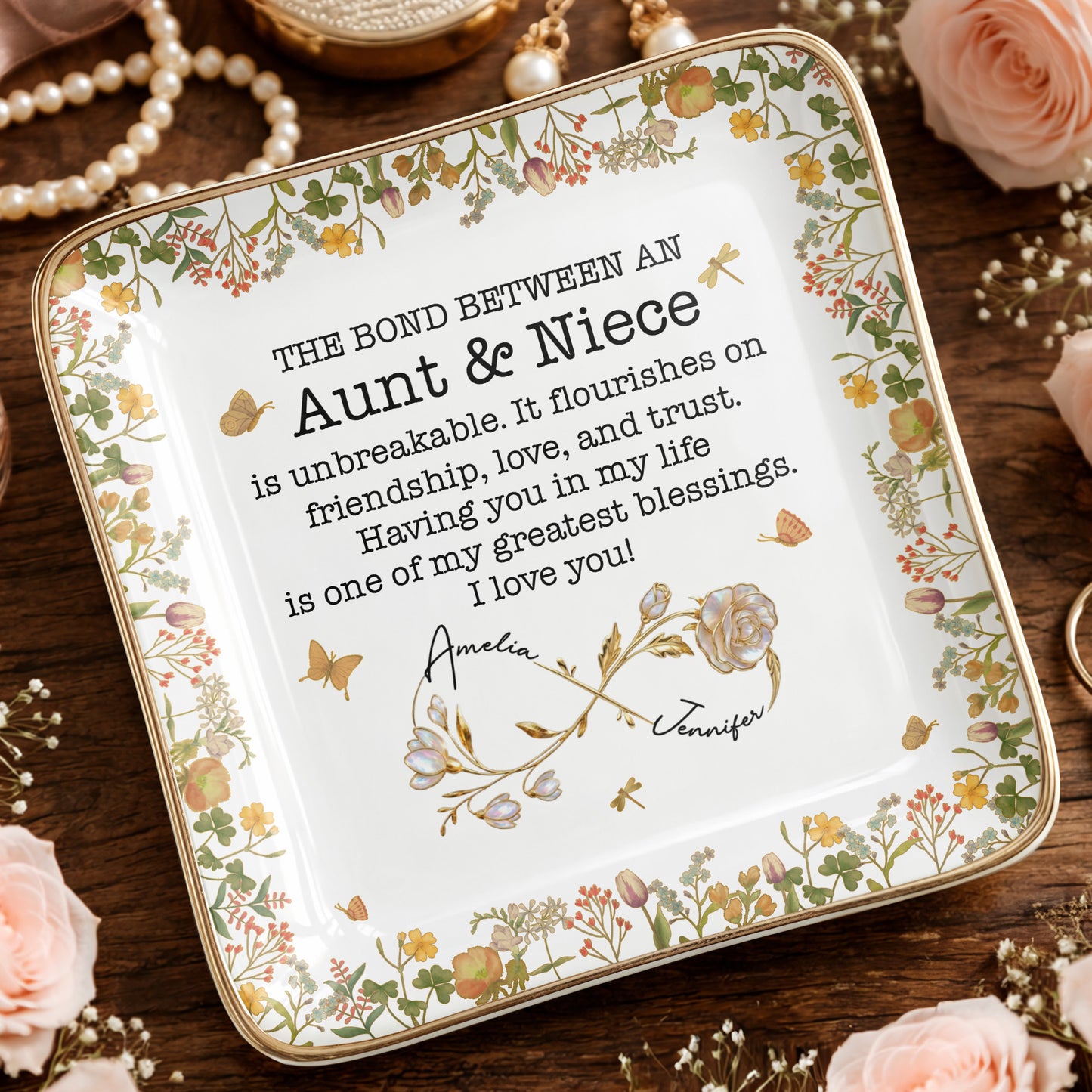 The Bond Between An Aunt & Niece, Flowers