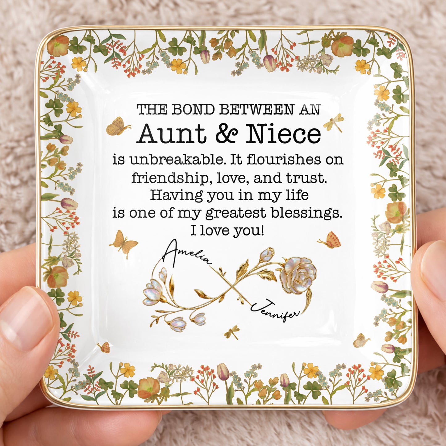 The Bond Between An Aunt & Niece, Flowers