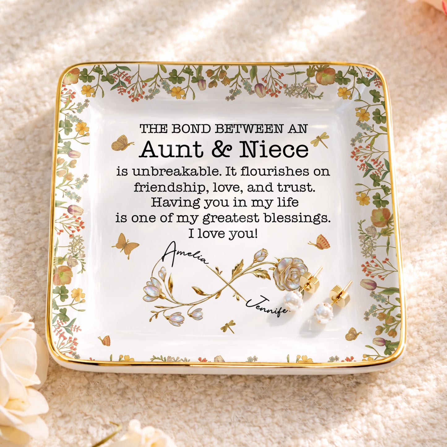 The Bond Between An Aunt & Niece, Flowers