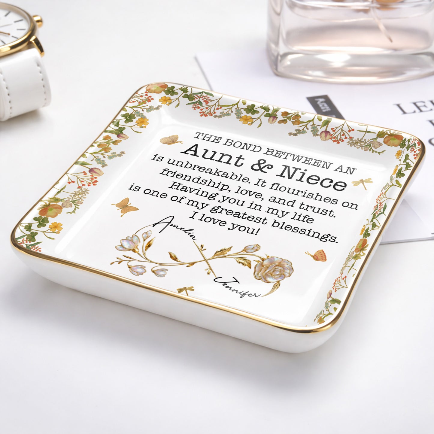 The Bond Between An Aunt & Niece, Flowers