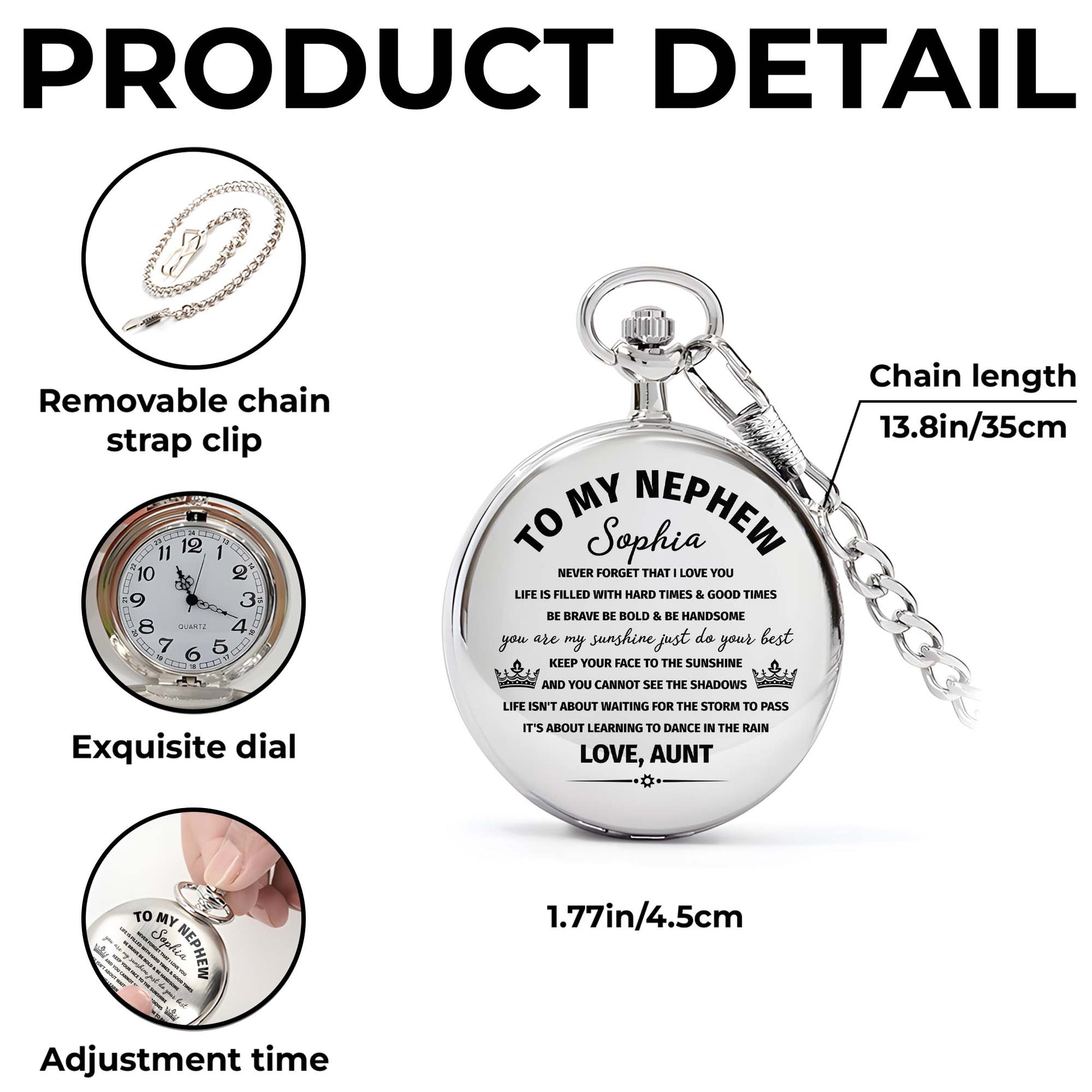 To My Nephew, Embrace Life's Hard And Good Times