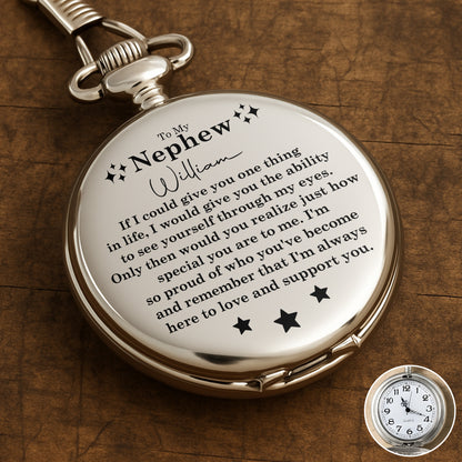 To My Nephew, See Yourself Through My Eyes