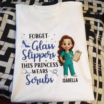 Forget Glass Slippers This Princess Wears Scrubs, Princess and Scrubs