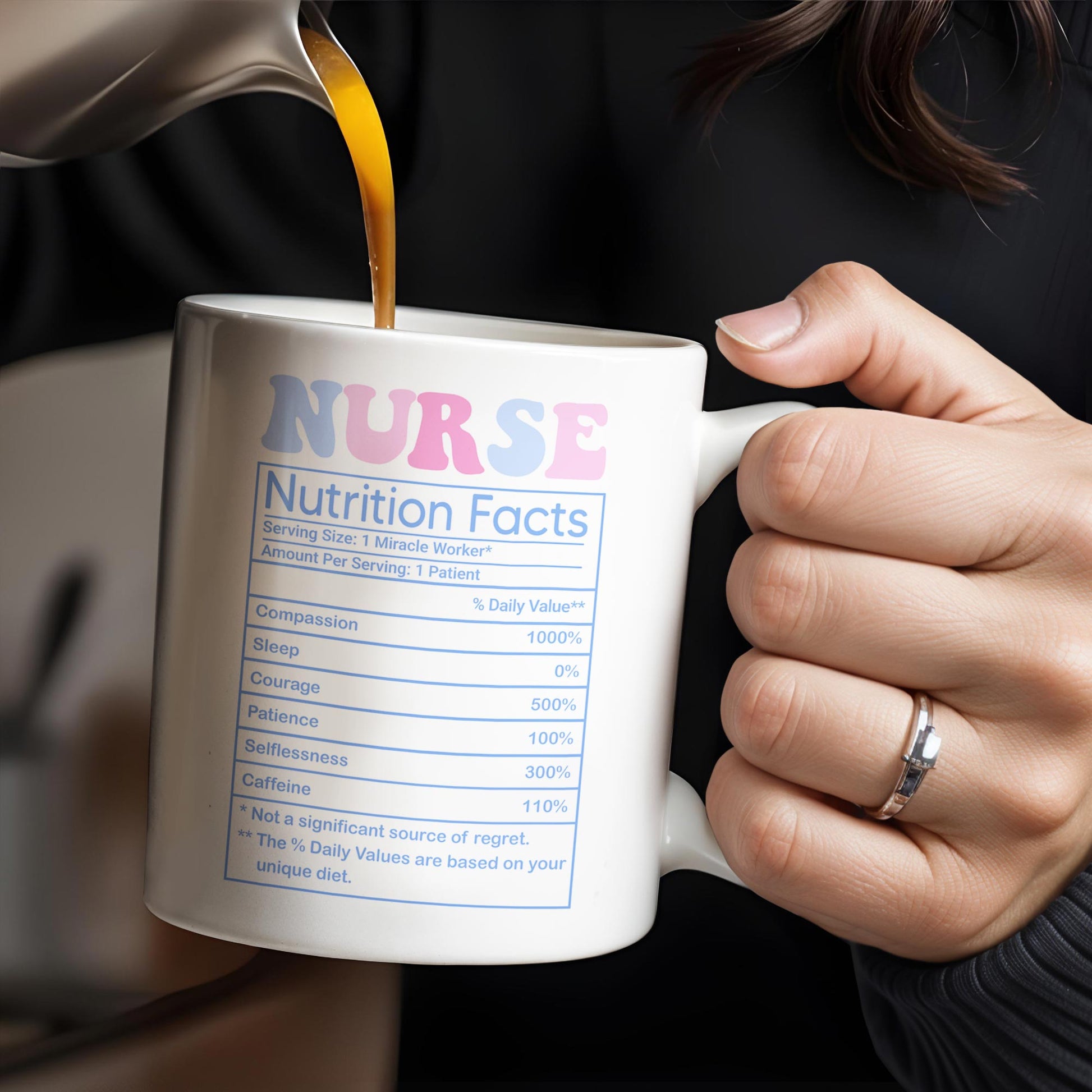 In My Nurse Era, Nurse Nutrition Facts, Nurse Cap And Medical Symbols