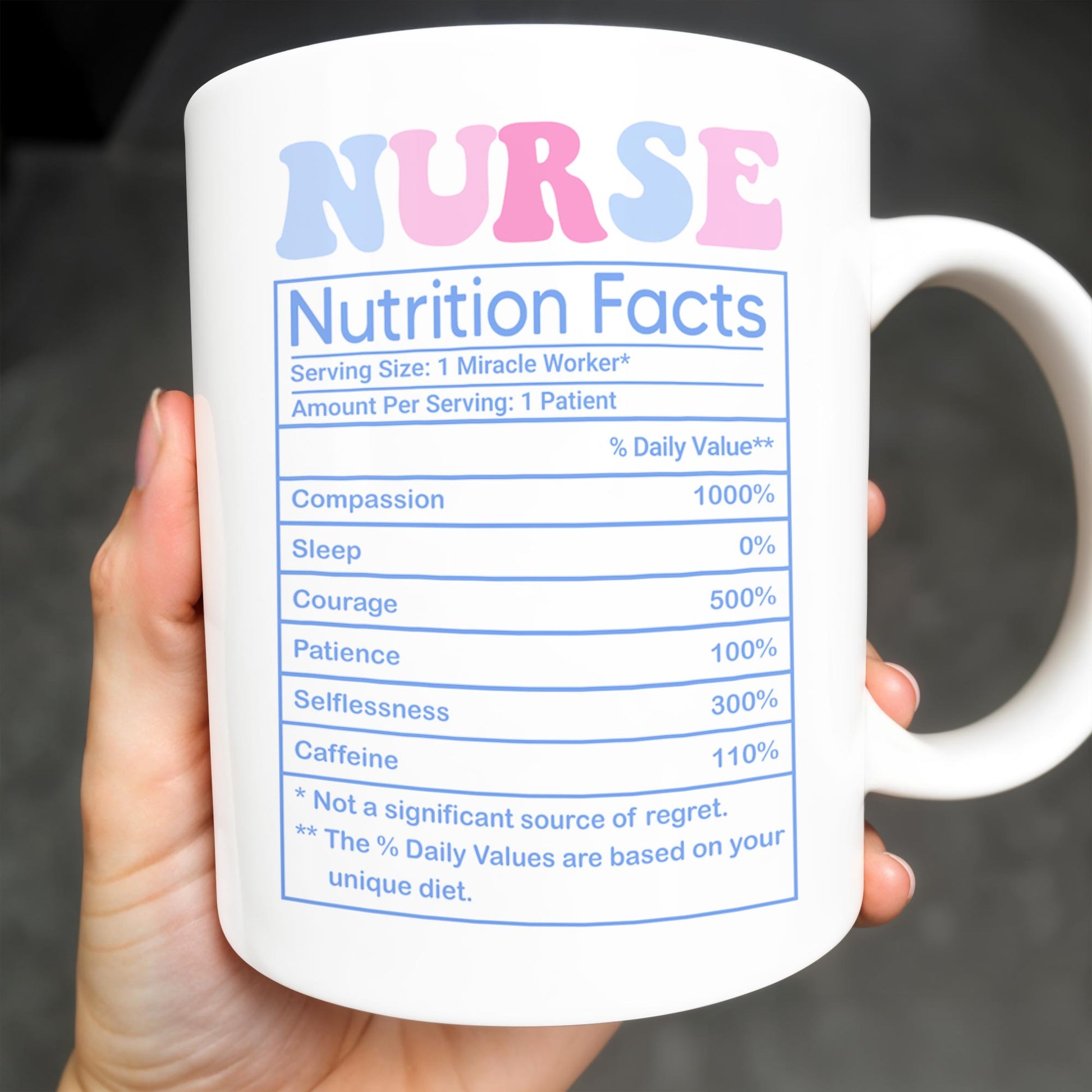 In My Nurse Era, Nurse Nutrition Facts, Nurse Cap And Medical Symbols