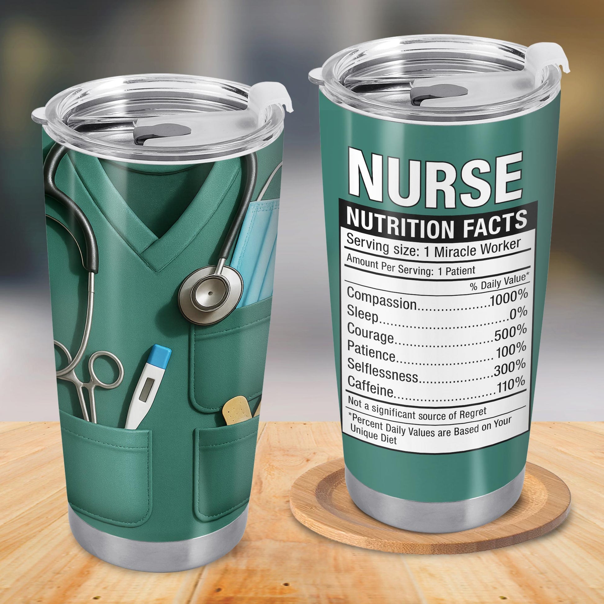 Celebrate Everyday Heroes, Medical Scrubs and Stethoscope