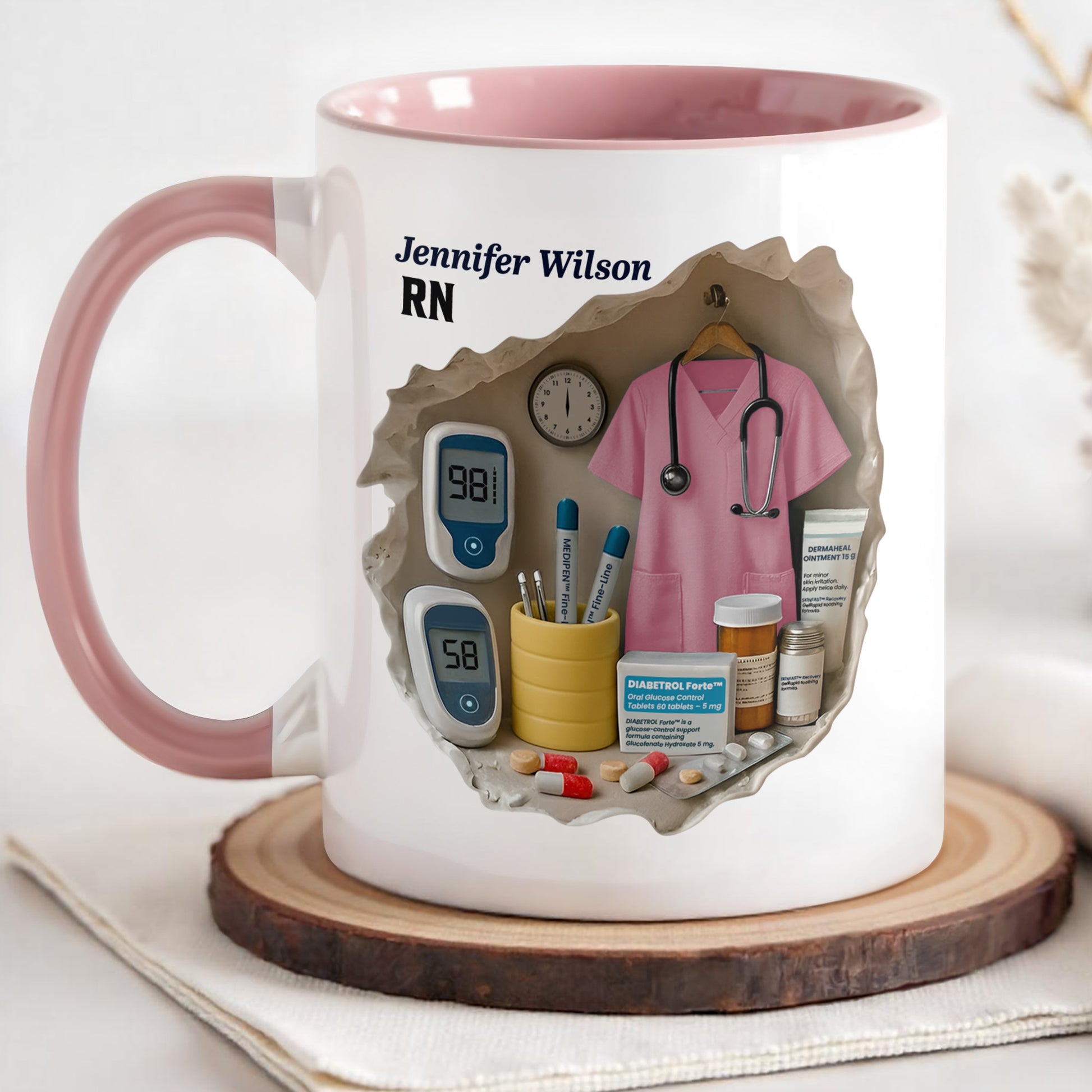 To A Special Nurse, Your Dedication With Medical Instruments