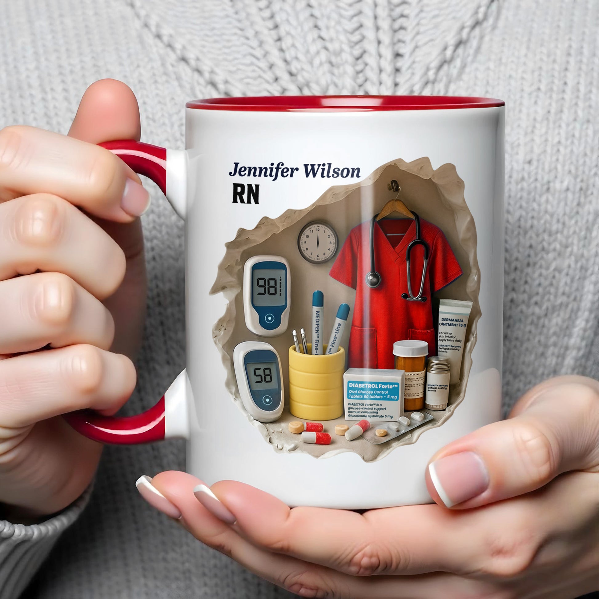 To A Special Nurse, Your Dedication With Medical Instruments