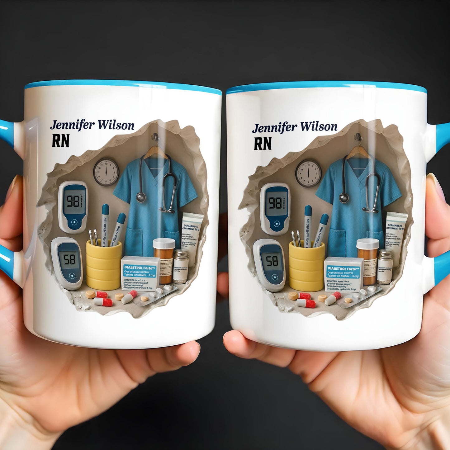 To A Special Nurse, Your Dedication With Medical Instruments