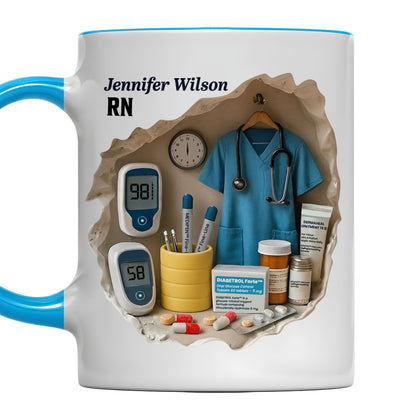 To A Special Nurse, Your Dedication With Medical Instruments