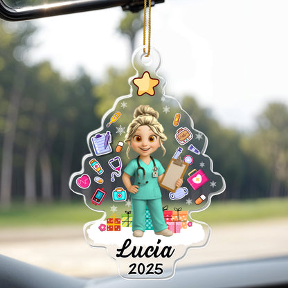 Customizable Ornament For Medical Professionals