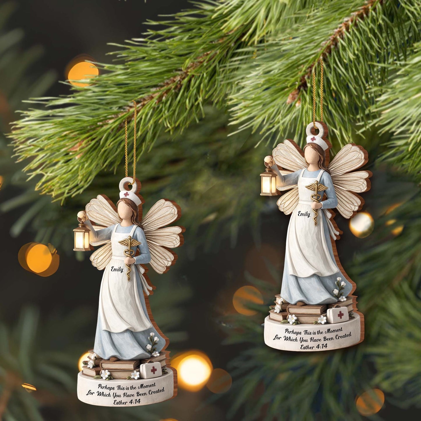 Perhaps This is the Moment, Angel With Books And Lantern