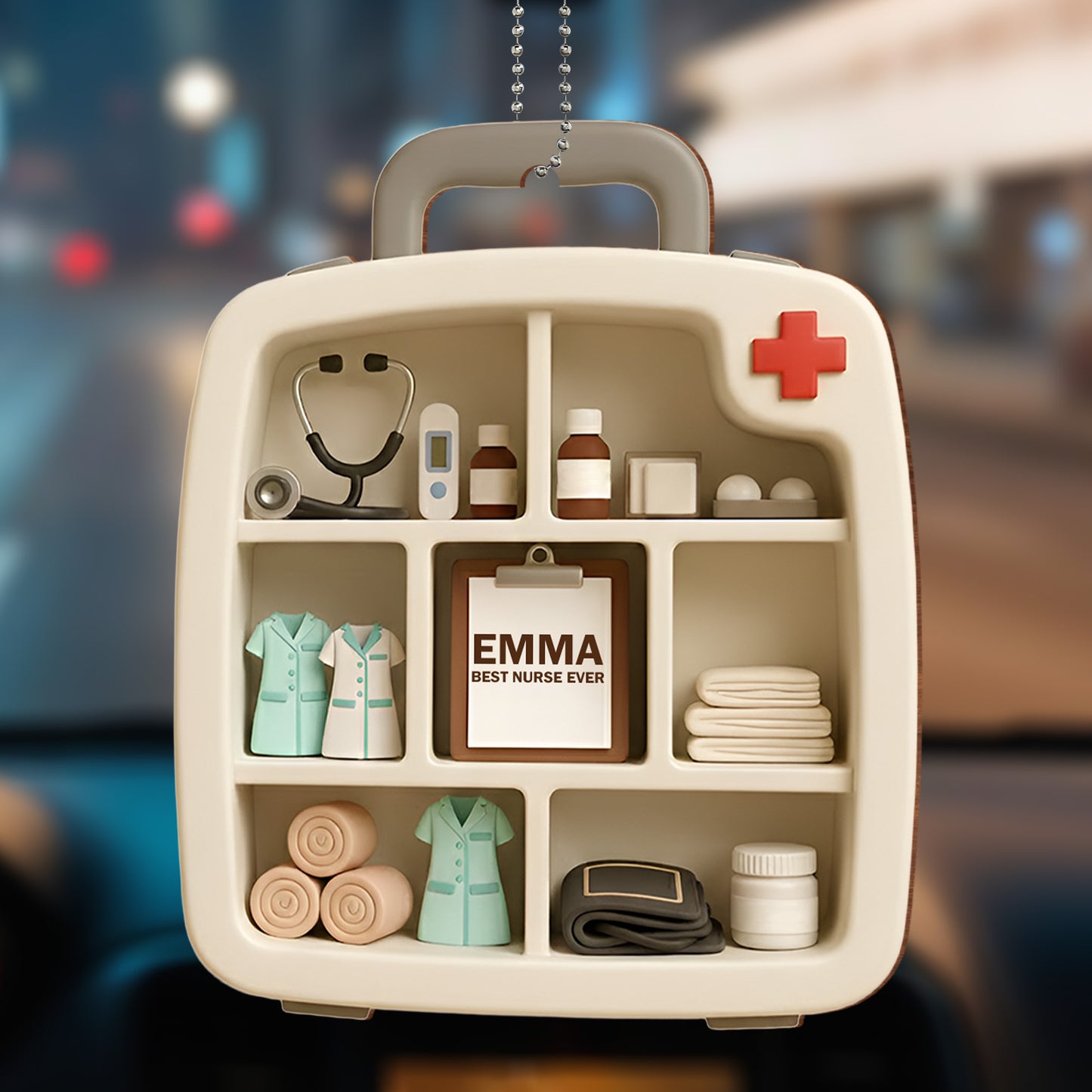 Best Nurse Ever, Stethoscope And Medical Supplies