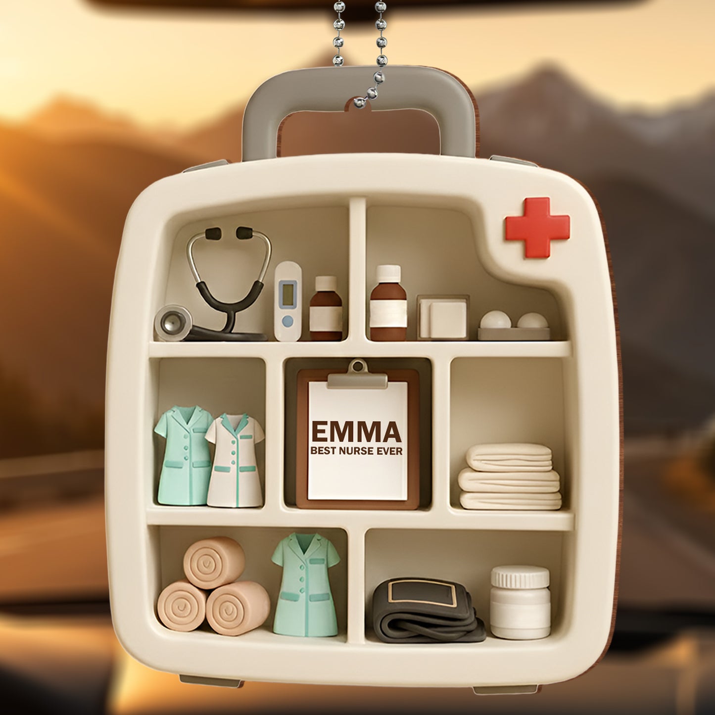 Best Nurse Ever, Stethoscope And Medical Supplies