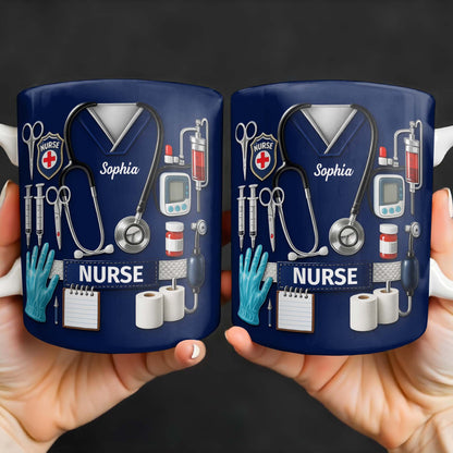 Celebrate Our Everyday Heroes, Nurse-Themed Design