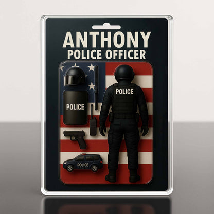 Anthony Police Officer, Police Uniform and Tactical Gear