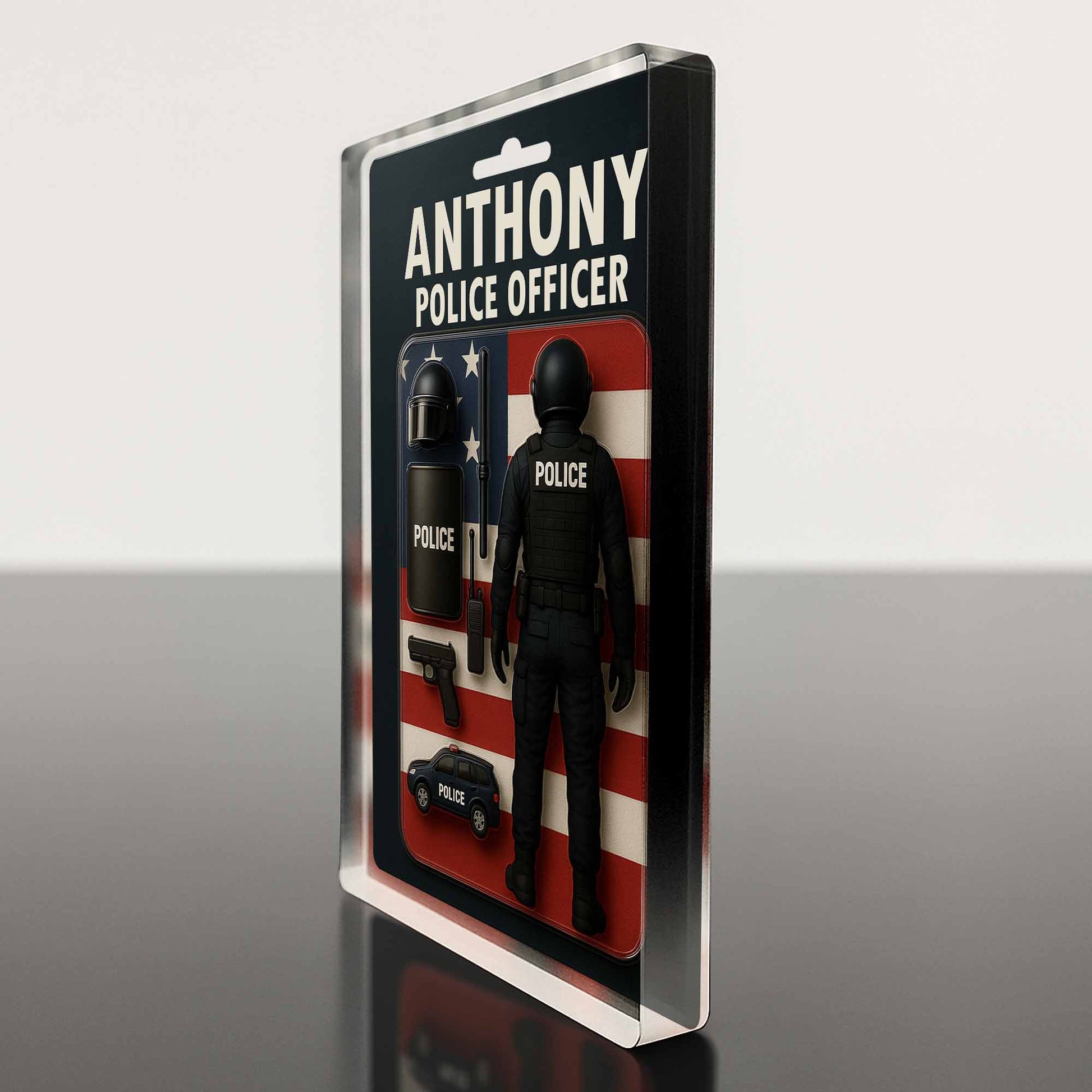 Anthony Police Officer, Police Uniform and Tactical Gear