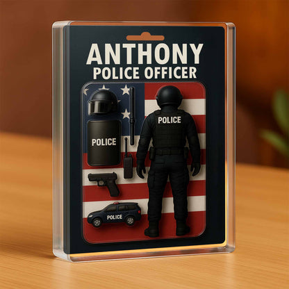 Anthony Police Officer, Police Uniform and Tactical Gear