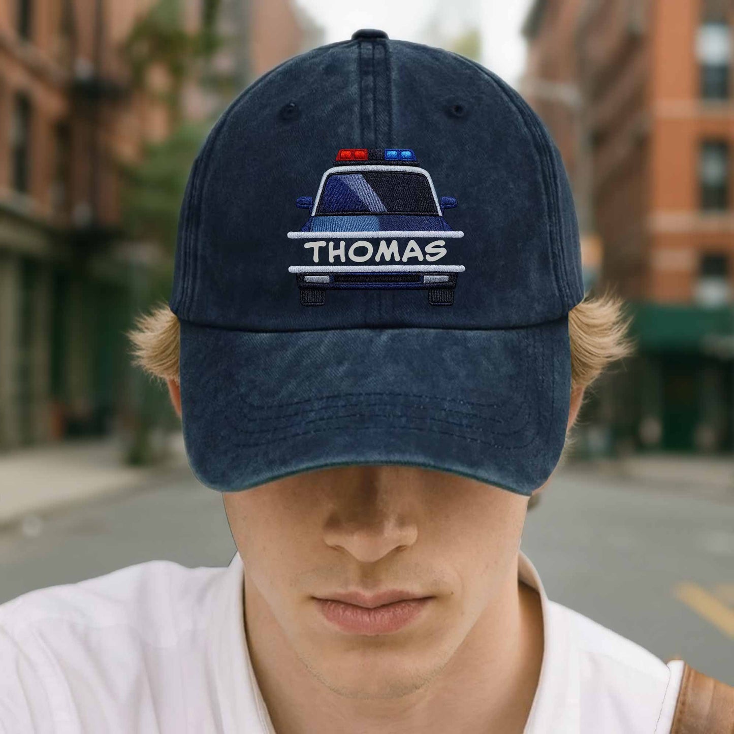 Celebrate Love for Emergency Services, Police Car