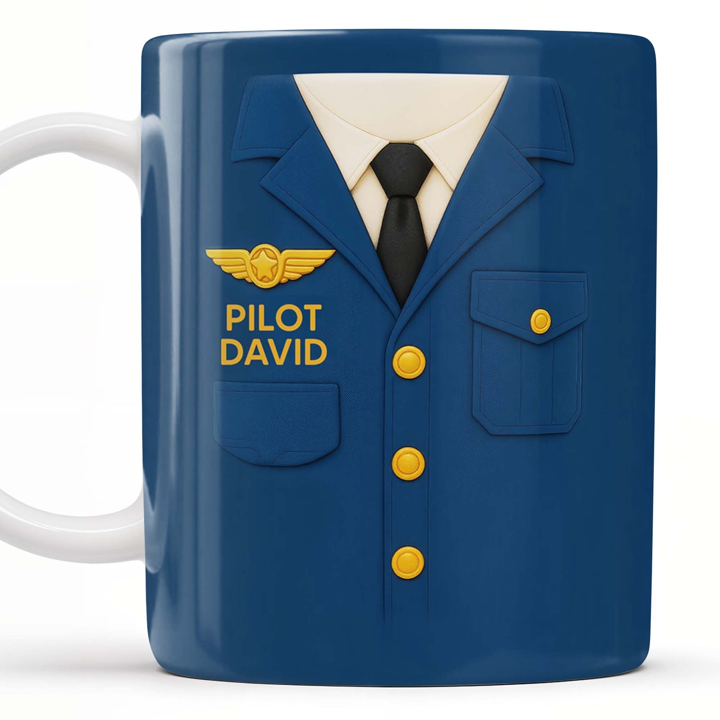 Celebrate The Love For Aviation With This Custom Pilot Uniform Design, Wings Badge