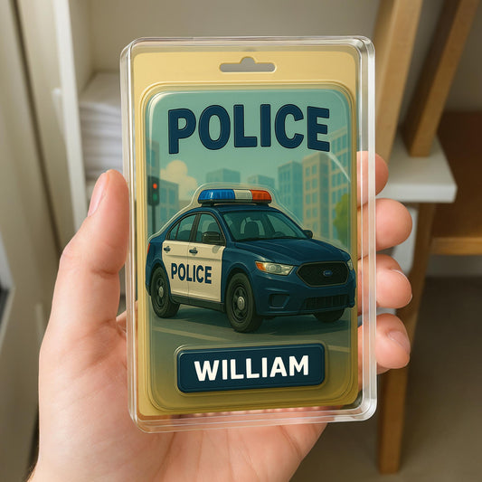Personalized Police Car Acrylic Plaque