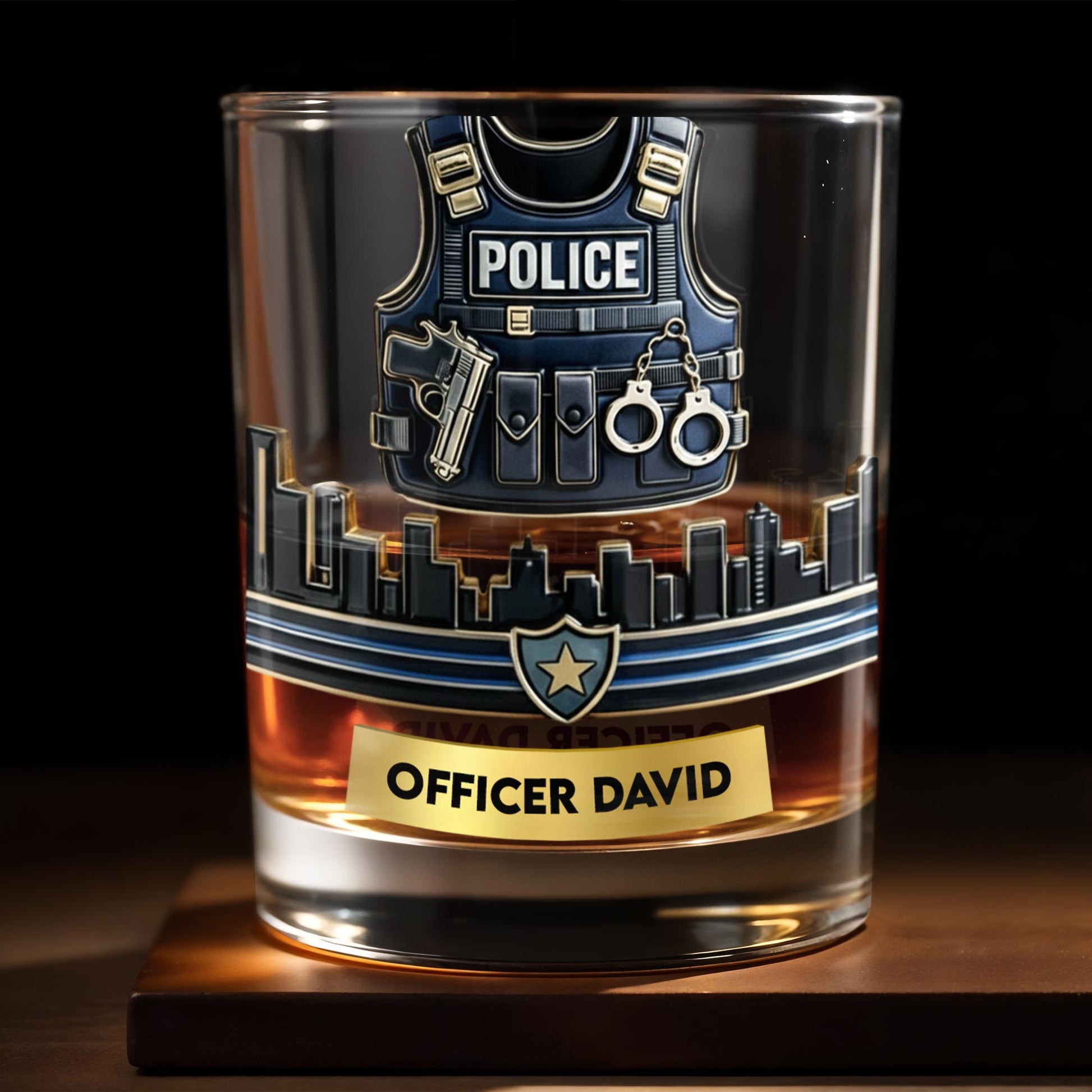 Customizable Tribute For Police Officers