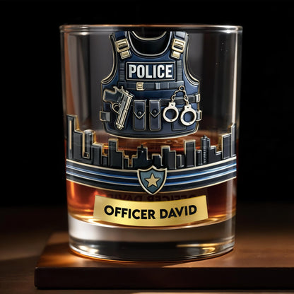 Customizable Tribute For Police Officers