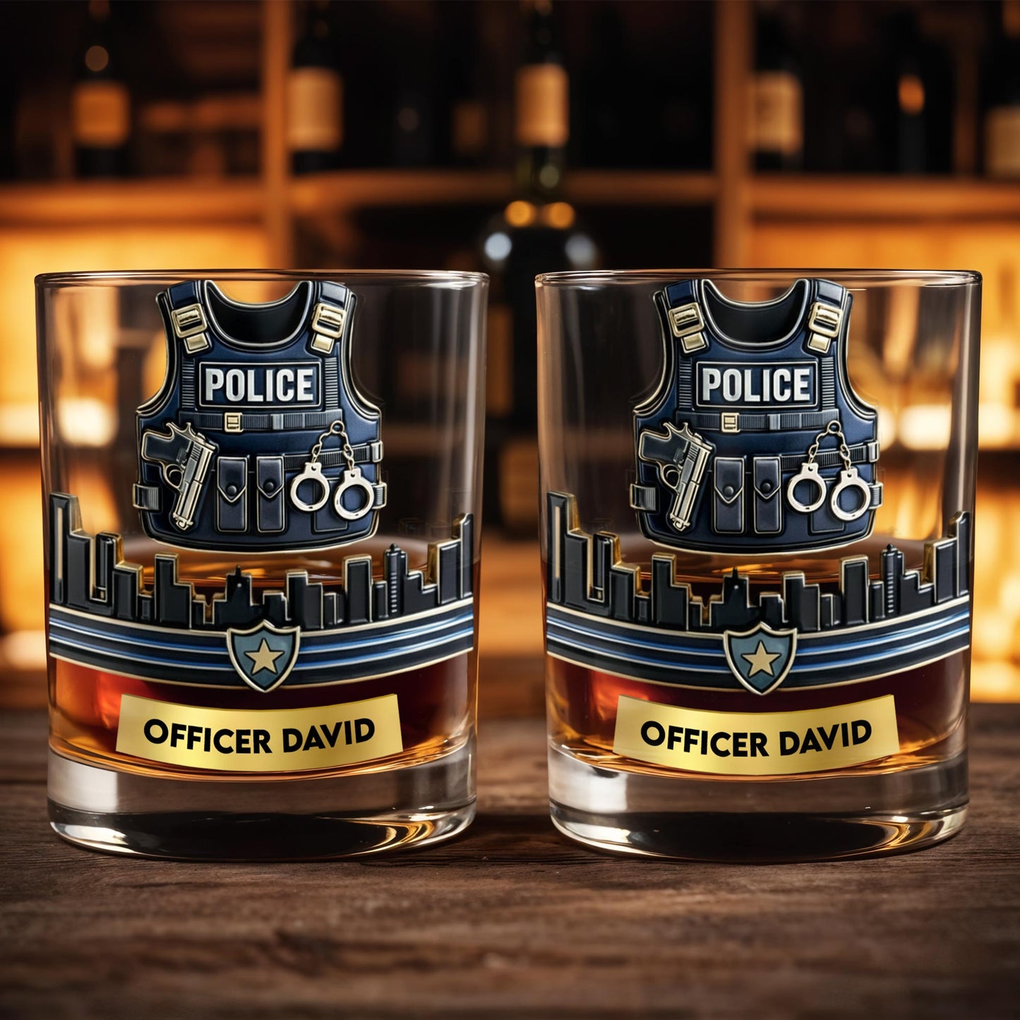 Customizable Tribute For Police Officers