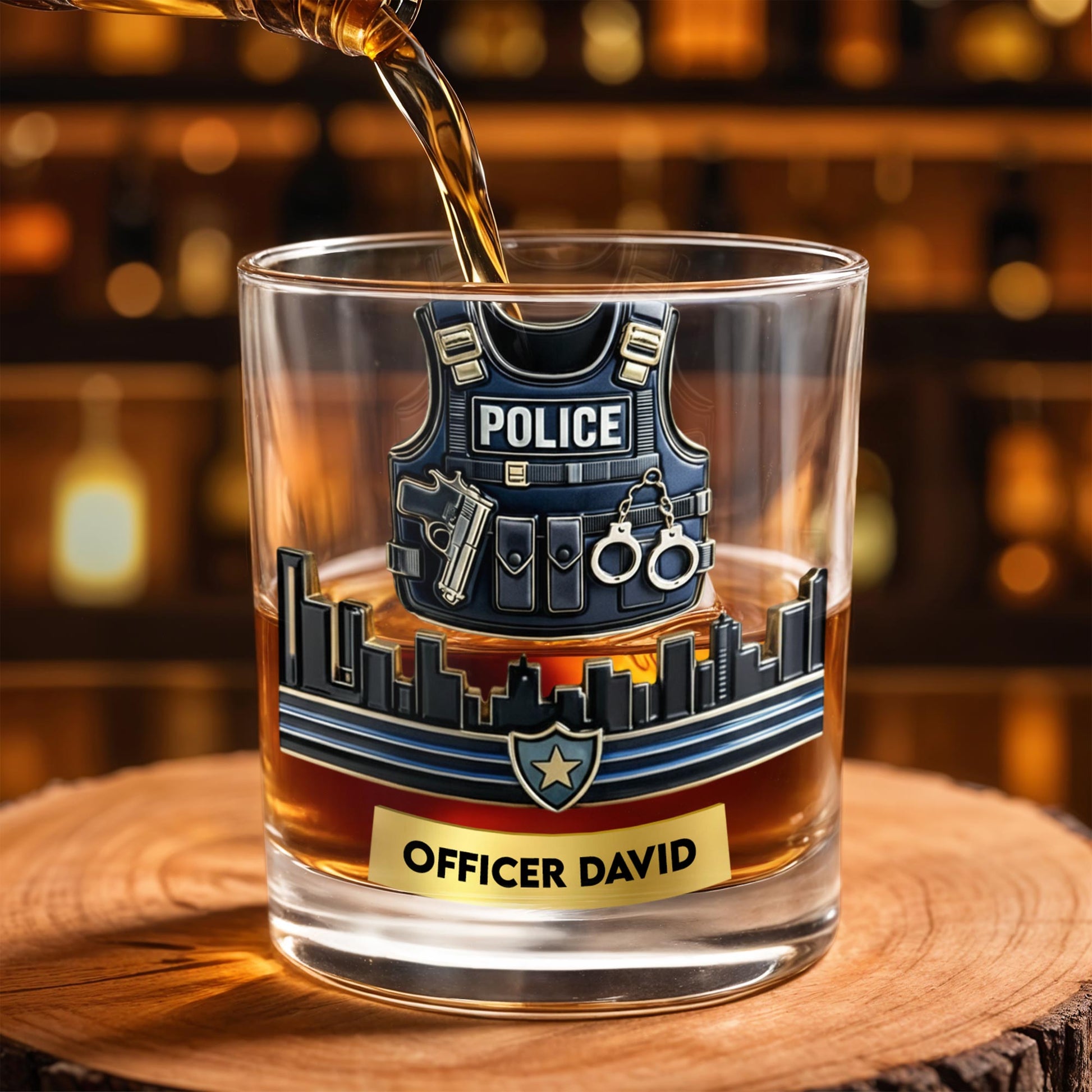 Customizable Tribute For Police Officers