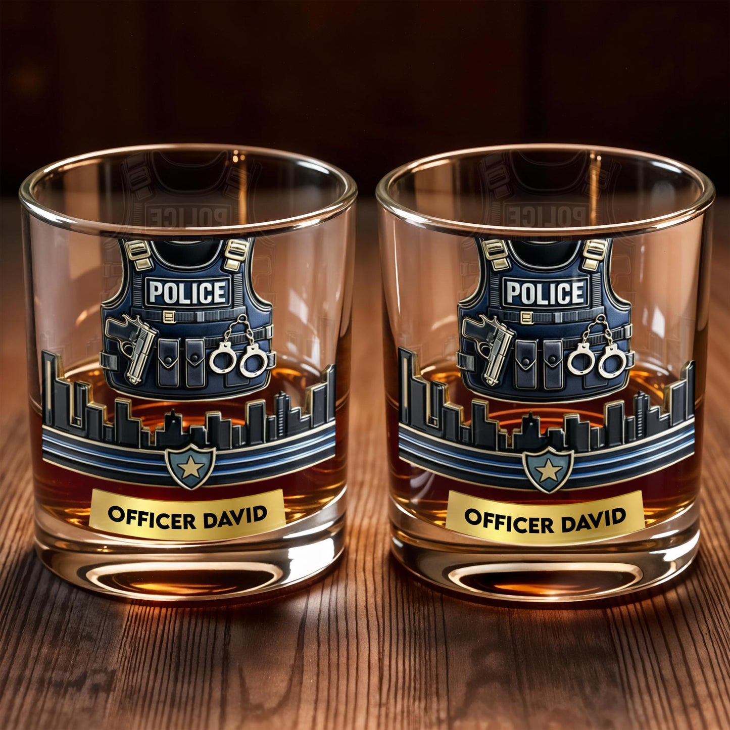 Customizable Tribute For Police Officers