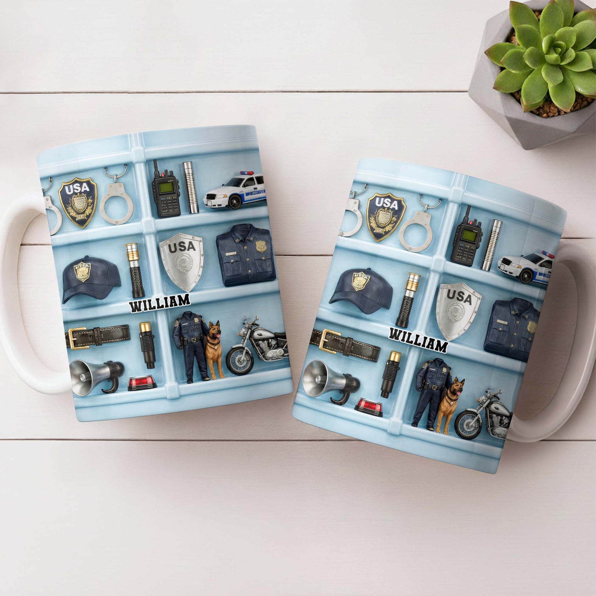 Celebrate Your Heroic Loved One With Custom Police Officer Essentials