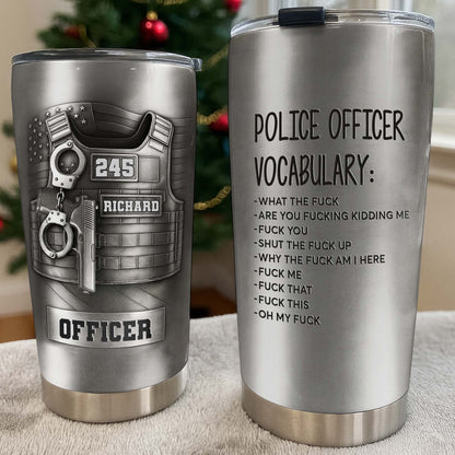 Police Officer Vocabulary Eff Words