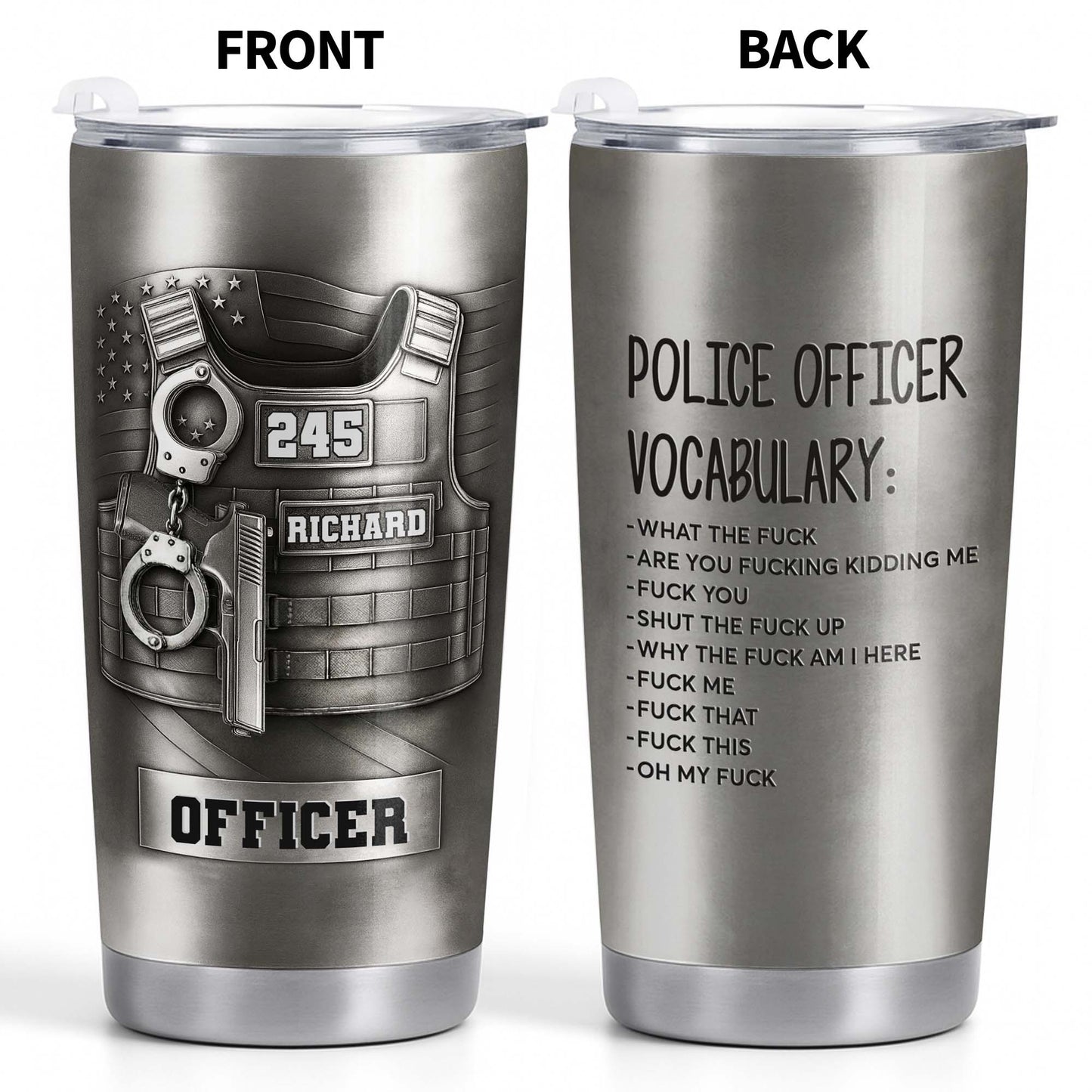 Police Officer Vocabulary Eff Words