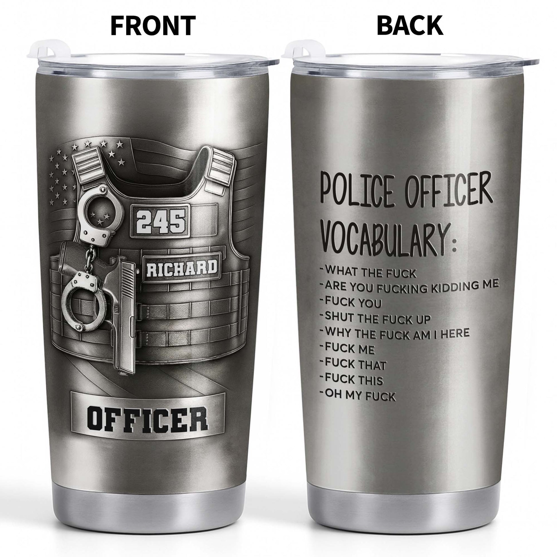 Police Officer Vocabulary Eff Words