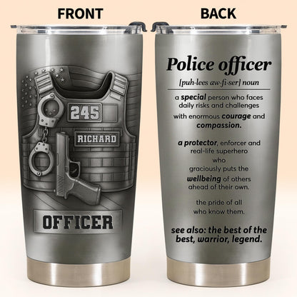 A Special Person Who Faces Daily Risks, Police Gear Design