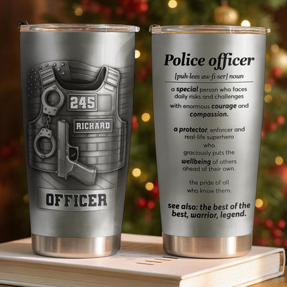 A Special Person Who Faces Daily Risks, Police Gear Design