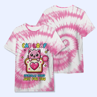 Pain de chat, spécialement préparé pour vous - T-shirt unisexe personnalisé imprimé sur toute la surface - PET001_3T