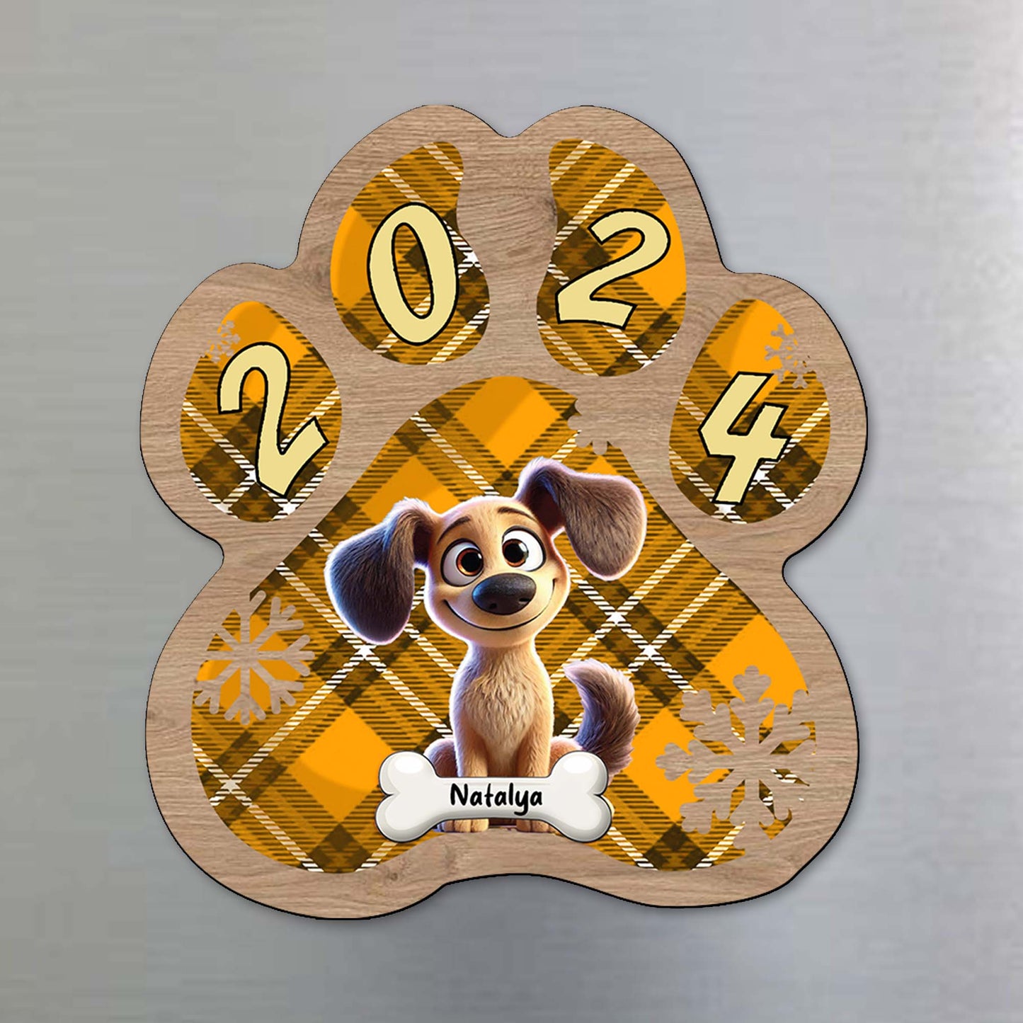 Cute Furry Friend - Personalized Custom Fridge Magnet - PET023_MAGN