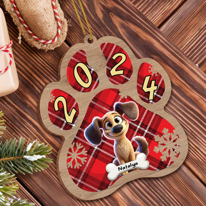 Celebrate The Year With Your Furry Friend Ornament